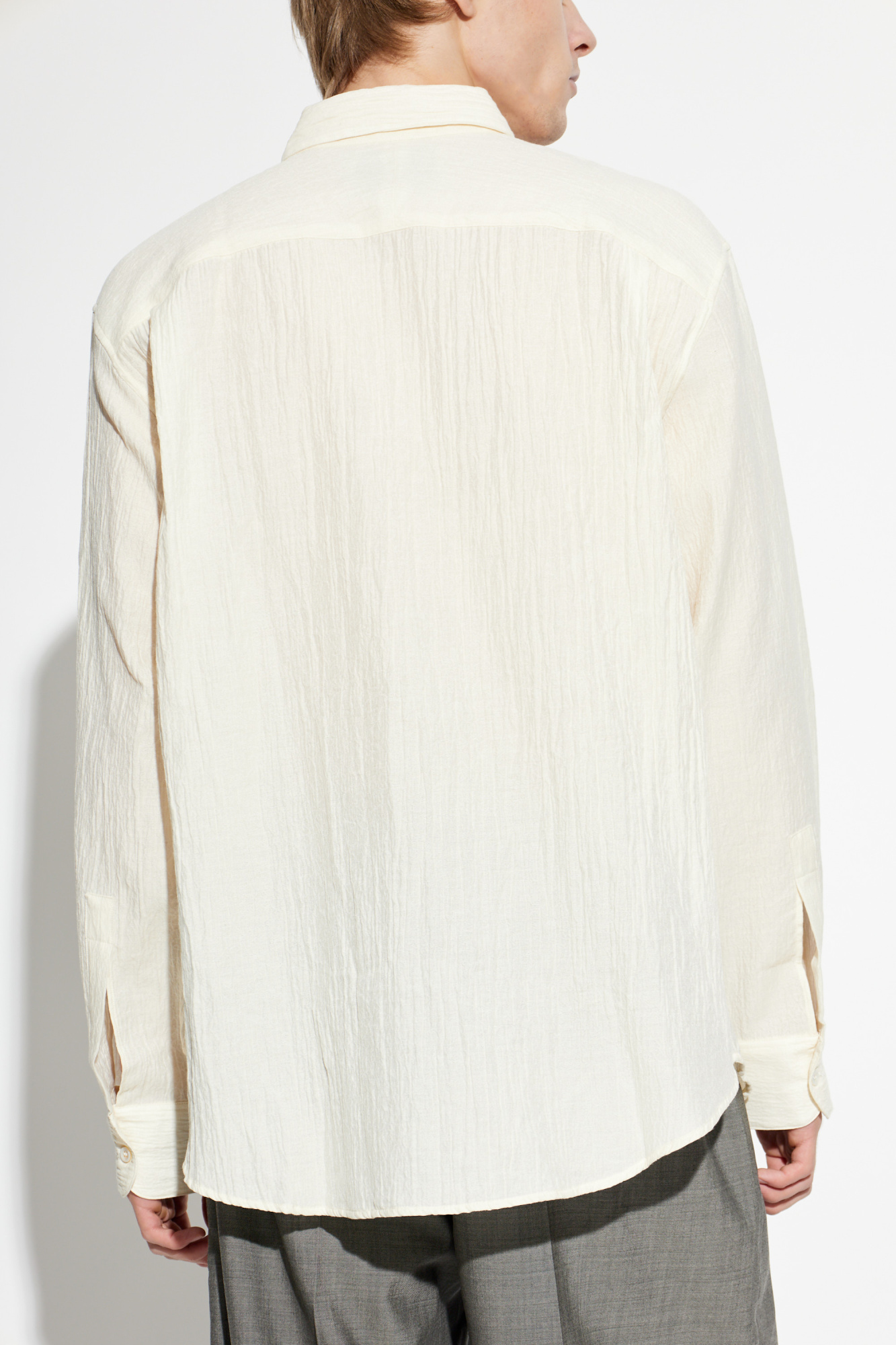 Cream 'View' shirt Studio Nicholson - Vitkac GB
